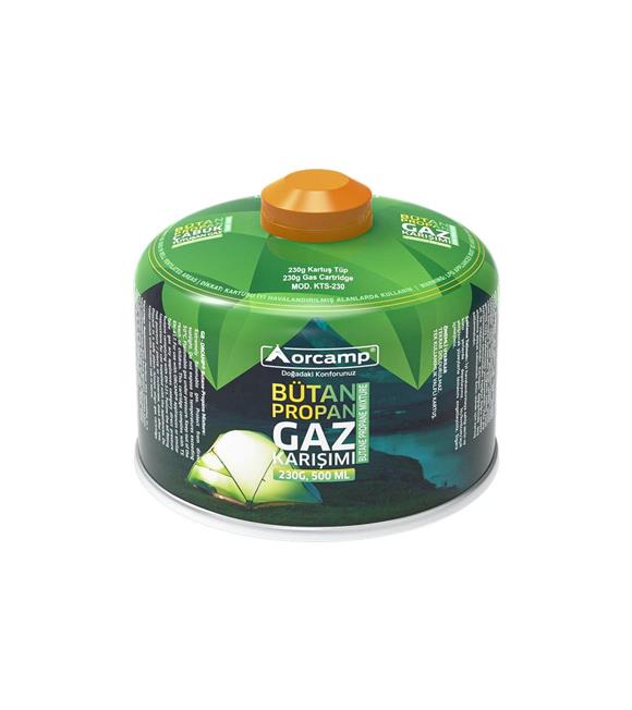 Orcamp Gaz Karışımı 230gr Kartuş KTS-230