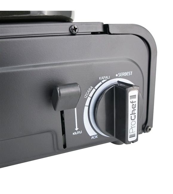 Orcamp Portatif Dumansız Izgara ve Ocak Seti CK-509