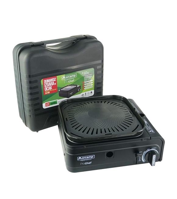 Orcamp Portatif Dumansız Izgara ve Ocak Seti CK-509