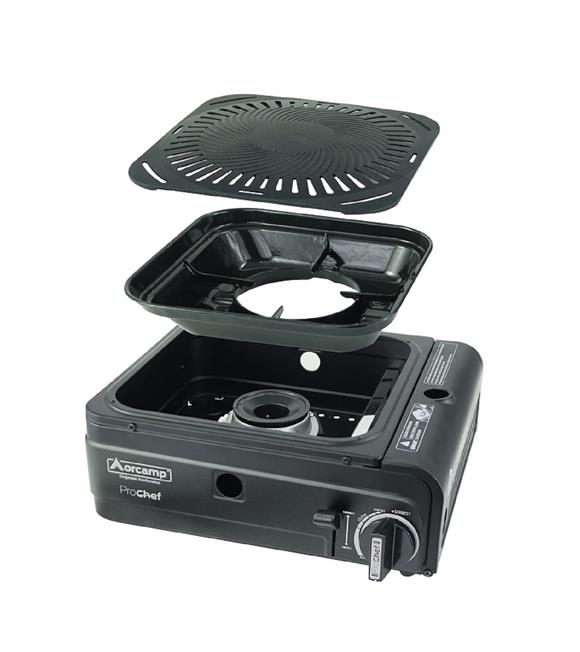 Orcamp Portatif Dumansız Izgara ve Ocak Seti CK-509