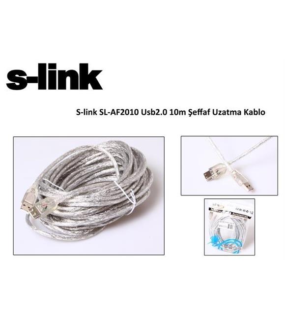 S-link SL-AF2010 10mt 2.0 Usb Uzatma Kablosu