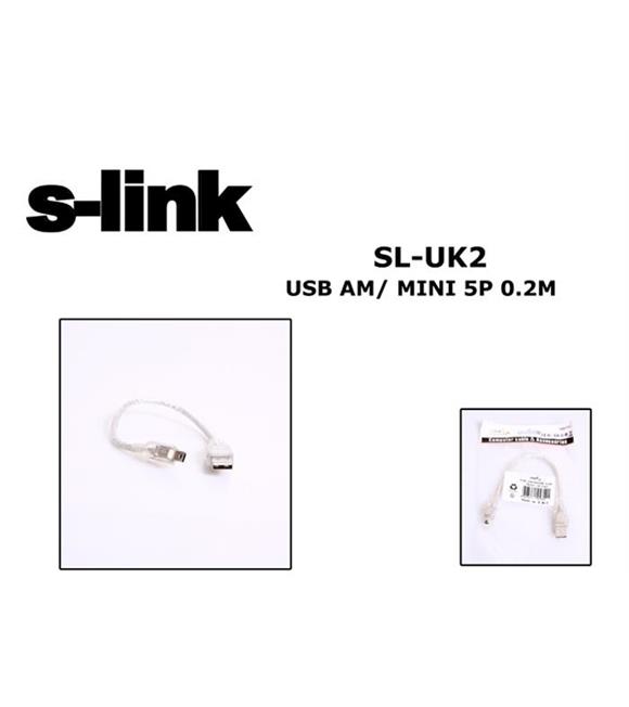 S-link SL-UK2 Mini 5p To 0.20mt Usb Kamera Kablosu