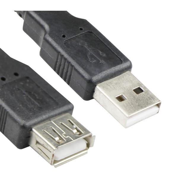 Vcom CU202-B-1.8 Siyah 1.8MT Usb 2.0 Uzatma Kablosu