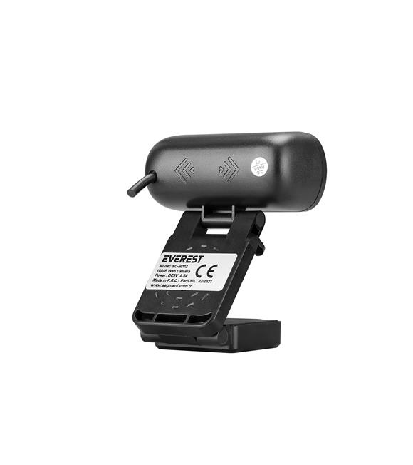 Everest SC-HD02 1080P Full HD Auto Focus Hassas Dahili Mikrofonlu Webcam Usb Pc Kamera_5