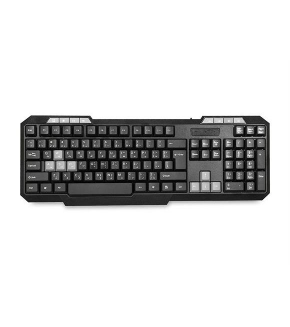 Everest KB-700 Siyah Usb Arabic-us layout Multimedya Klavye