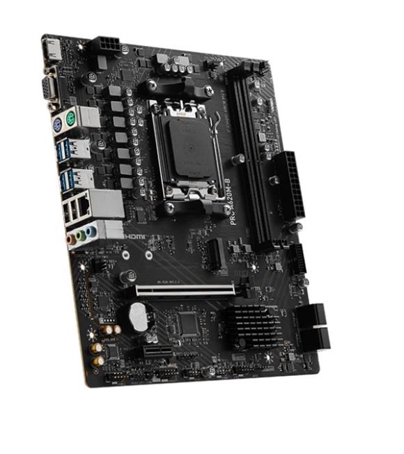 Msı Pro A620M-B AMD A620 AM5 Soket DDR5 6800(OC)MHz mATX Anakart