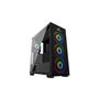 GameboosterGB-PE05B 600w 80+ USB3.0 Full Siyah Tempered Glass RGB Fanlı kasa