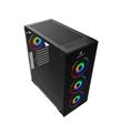 GameboosterGB-PE05B 600w 80+ USB3.0 Full Siyah Tempered Glass RGB Fanlı kasa_1)