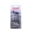 Maxell In-Tips Earphones Siyah Kulakiçi Mikrofonlu Kulaklık Tek Jaklı_1)