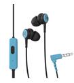 Maxell In-Tips Earphones Mavi Kulakiçi Mikrofonlu Kulaklık Tek Jaklı