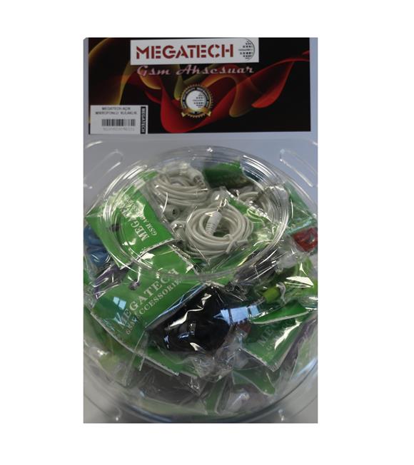 Mehatech Mikrofonlu Kulaklık Fanus 50 adet j5