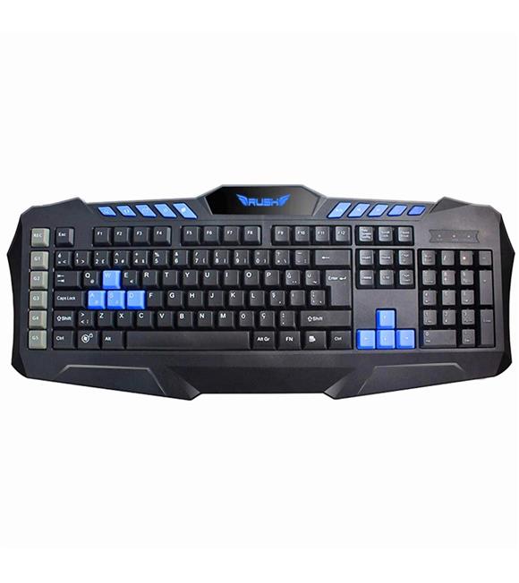 Rush RK100 Makrolu Multimedia Q Oyun Klavyesi
