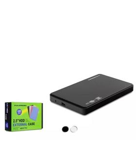 HADRON HDX1757 HDD KUTU USB2.0 PLASTİK SATA 2.5" SİYAH - BEYAZ