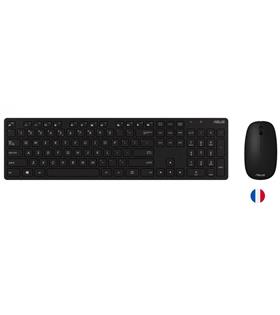 Asus W5000 Fransızca Kablsouz Klavye-Mouse Set Siyah (W5000-France-Syh)