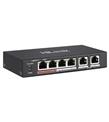 Hilook NS-0106MP-35 4 Port PoE, 35W, +2 Port Megabit Uplink Switch
