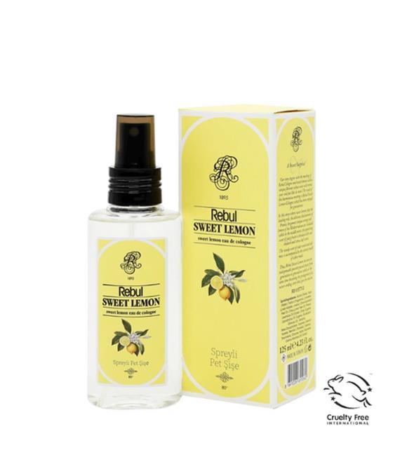 Rebul 125ml Sweet Lemon  Kolonya Pet