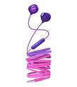 PHILIPS SHE2305PP-00 KULAKİÇİ MİKROFONLU MOR KULAKLIK