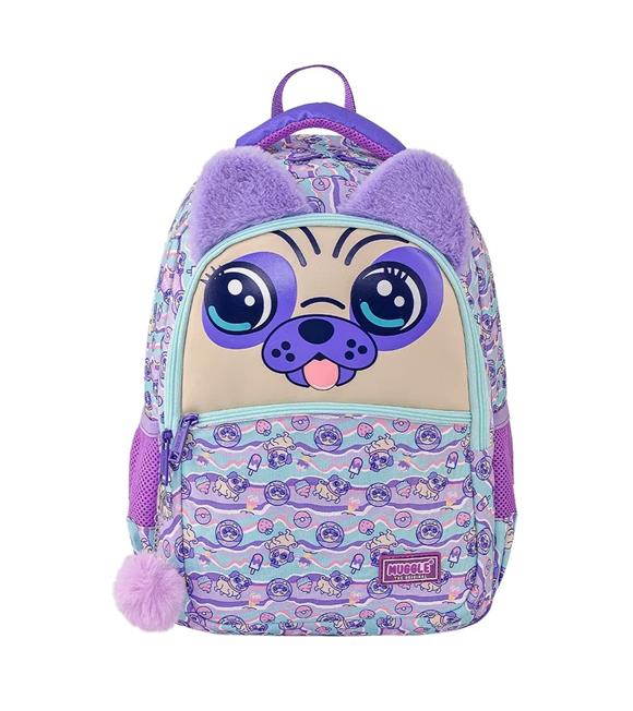 Muggle Okul Çantası Dog Mor Mu-6962