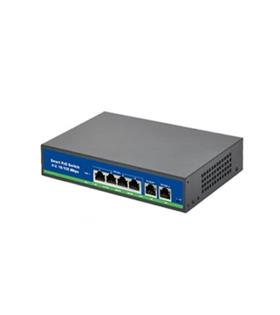 ISEE ISS-4010P 8 Port Poe+ 10-100 Mbps 2 Port 10-100 Uplink Switch