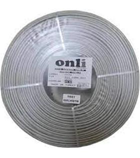 Onli 2+1 PE 1x0,50 mini Coax 2x0,50mm 500 metre Dış Ortam CCA Kamera Kablosu