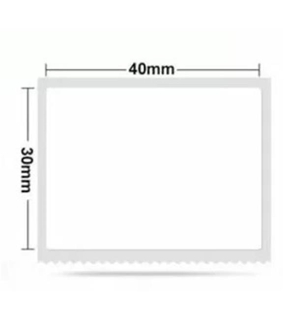 NIIMBOT T40-30-230WHITE Beyaz 40X30MM Termal Etiket_1