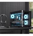 Aerocool AE P300C BK 3x12cm Mirror A-RGB Fanlı, Panoramik Tempered Panel, mATX_1)