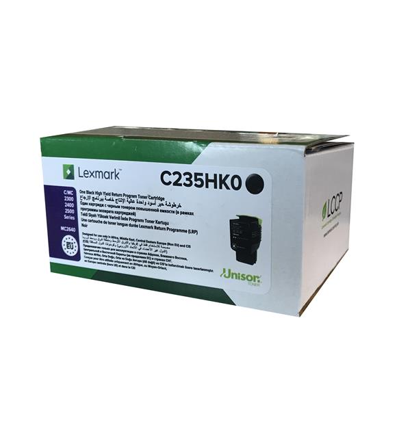 Lexmark C235HK0 3.000 Sayfa Black Siyah Toner C2325-2425-2535 MC2325-2425-2535-2640