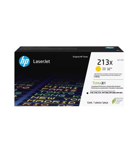 Hp 213X Yellow Sarı 6.000 Sayfa Toner W2132X