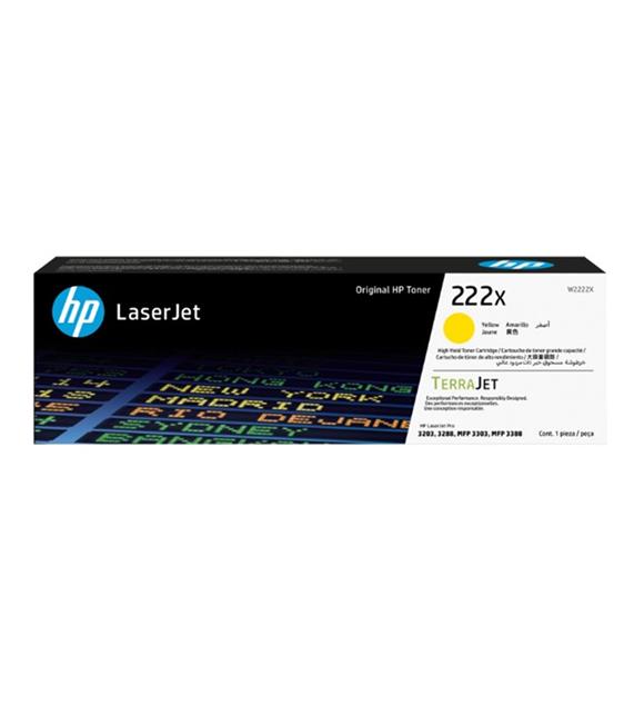 Hp 222X Yellow Sarı 2.500 Sayfa Toner W2222X