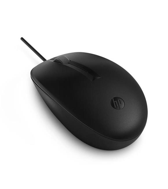 HP 125 265A9AA 1200Dpı Siyah Usb Kablolu Mouse