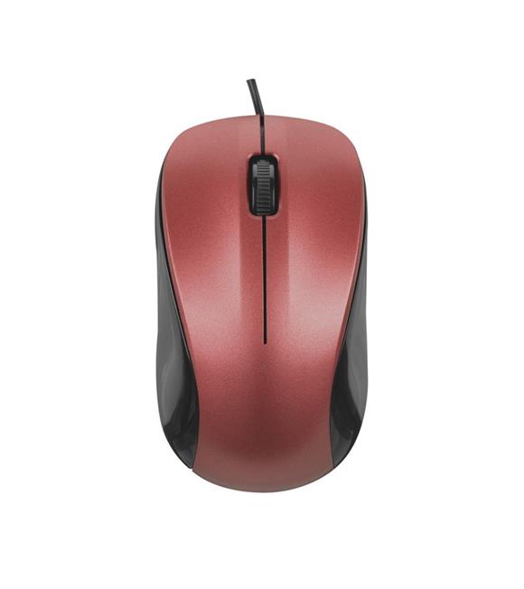 Everest SM-215 Usb Kırmızı 1200dpi Optik Mouse Kablolu  (Kablo Uzunluğu 110cm)