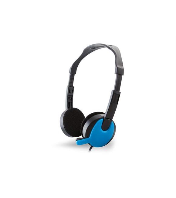 Snopy SN-717 Siyah Mavi Mikrofonlu Kulaklık