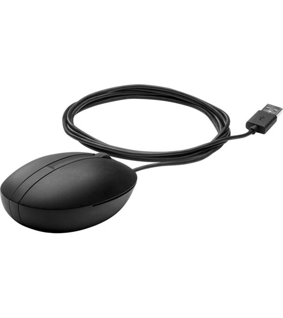 HP 320M 9VA80AA 1200Dpı Siyah Usb Kablolu Mouse Kablo Uzunluğu 1,8Mt_1