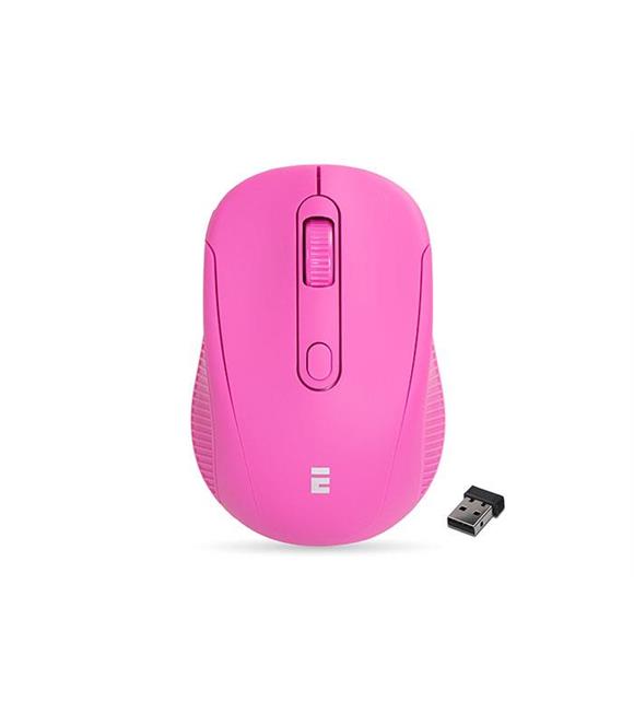 Everest SM-300 Usb Mor 4D Optik Süper Sessiz Alkalin Pil Kablosuz Mouse