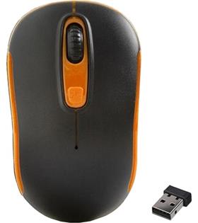 Everest SM-804 Usb Siyah-Turuncu 800-1200-1600dpi Kablosuz Mouse