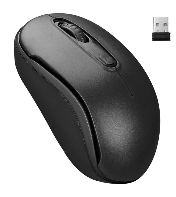 Everest SM-804 Usb Siyah 800-1200-1600dpi Kablosuz Mouse