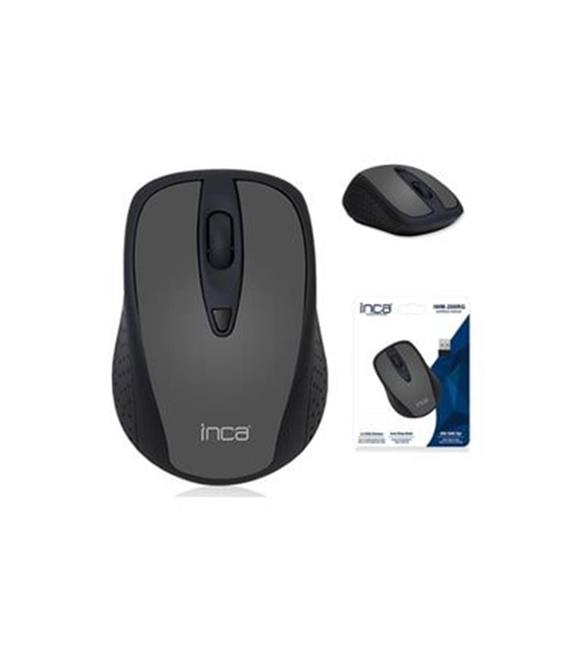 Inca IWM-200R 2.4 GHZ Wireless Siyah-Gri Nano Mouse