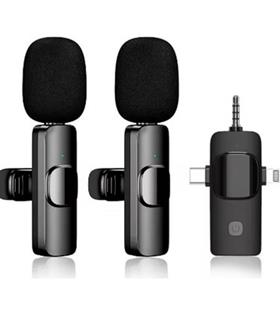 Hadron HDX2781 Kablosuz Yaka Mikrofon 3in1 (Tak ve Konuş 20 Metre Erişilebilir Resepsiyon)