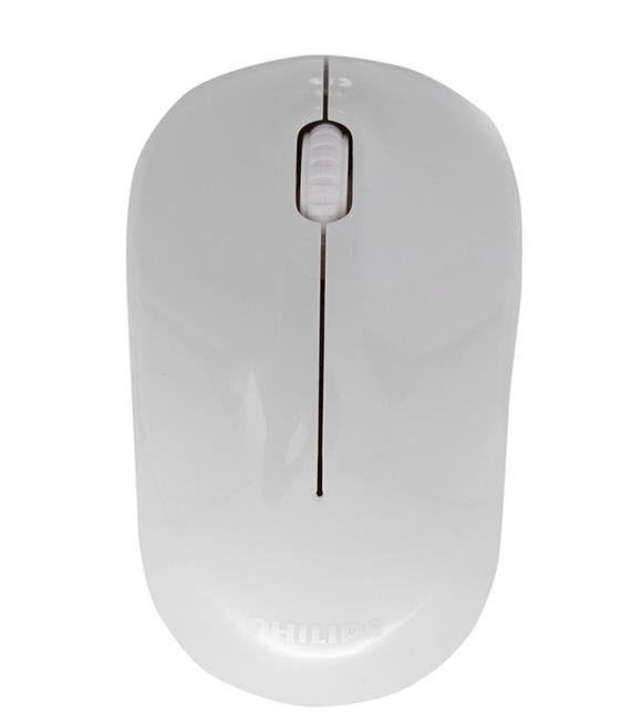 Philips SPK7374 M374 2.4Ghz Beyaz 800-1200-1600dpi Kablosuz Mouse (Pilli)