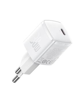 Baseus CCXF000302 30W USB-C Beyaz Şarj Adaptörü