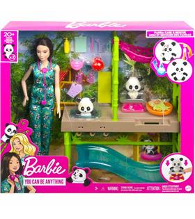 Barbie Panda Bakımı Oyun Seti HKT77