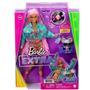 Barbie Extra Pembe Örgü Saçlı Bebek MTL-GXF09