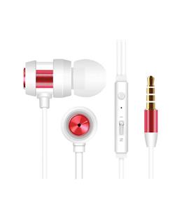 Snopy SN-J01 Beyaz Mor Kulak İçi Jaklı Kulaklık