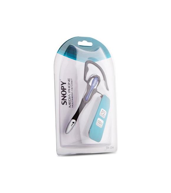 Snopy SN-J34 Tek Taraflı Kulaklık Mikrofonlu Kulaklık