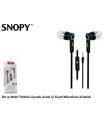 Snopy SN-J5 Mobil Telefon Uyumlu Kulak içi Siyah Mikrofonlu Kulaklık