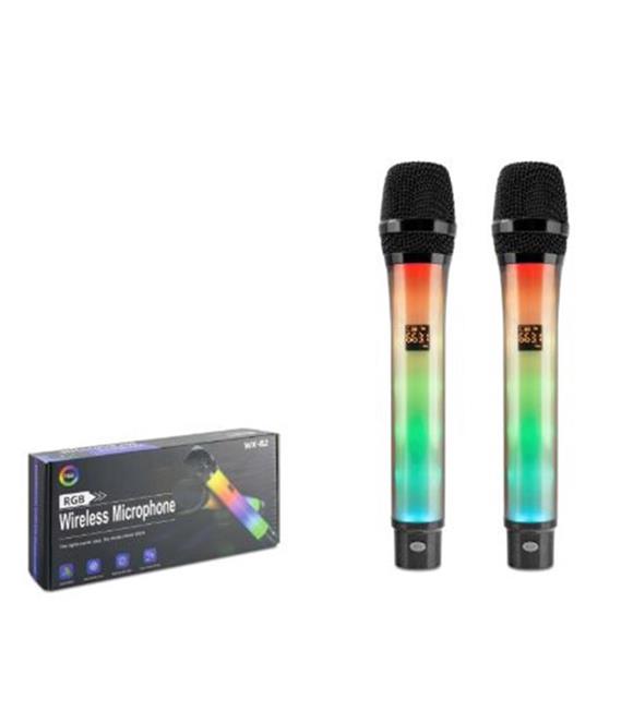 Hadron Wx-82 Kablosuz 2-Mikrofon Uhf Rgb