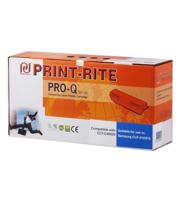 Print-Rite Samsung Clp-315C Mavi Muadil Toner C409 CLP-310-315