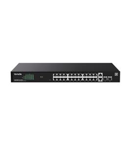 Tenda TEG2228P-24-410W 24 Port 10-100-1000 + 2 Port SFP + 2 Port Uplink Cloud Yönetilebilir