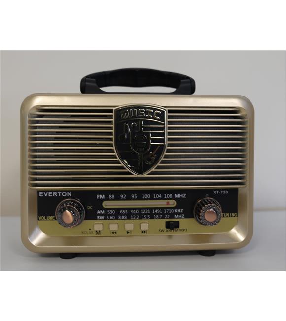 Everton RT-720 Bluetooth-USB-SD-FM Nostaljik Radyo