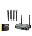 Hadron Hdx2792 Kablosuz 4-Mikrofon Vhf Siyah